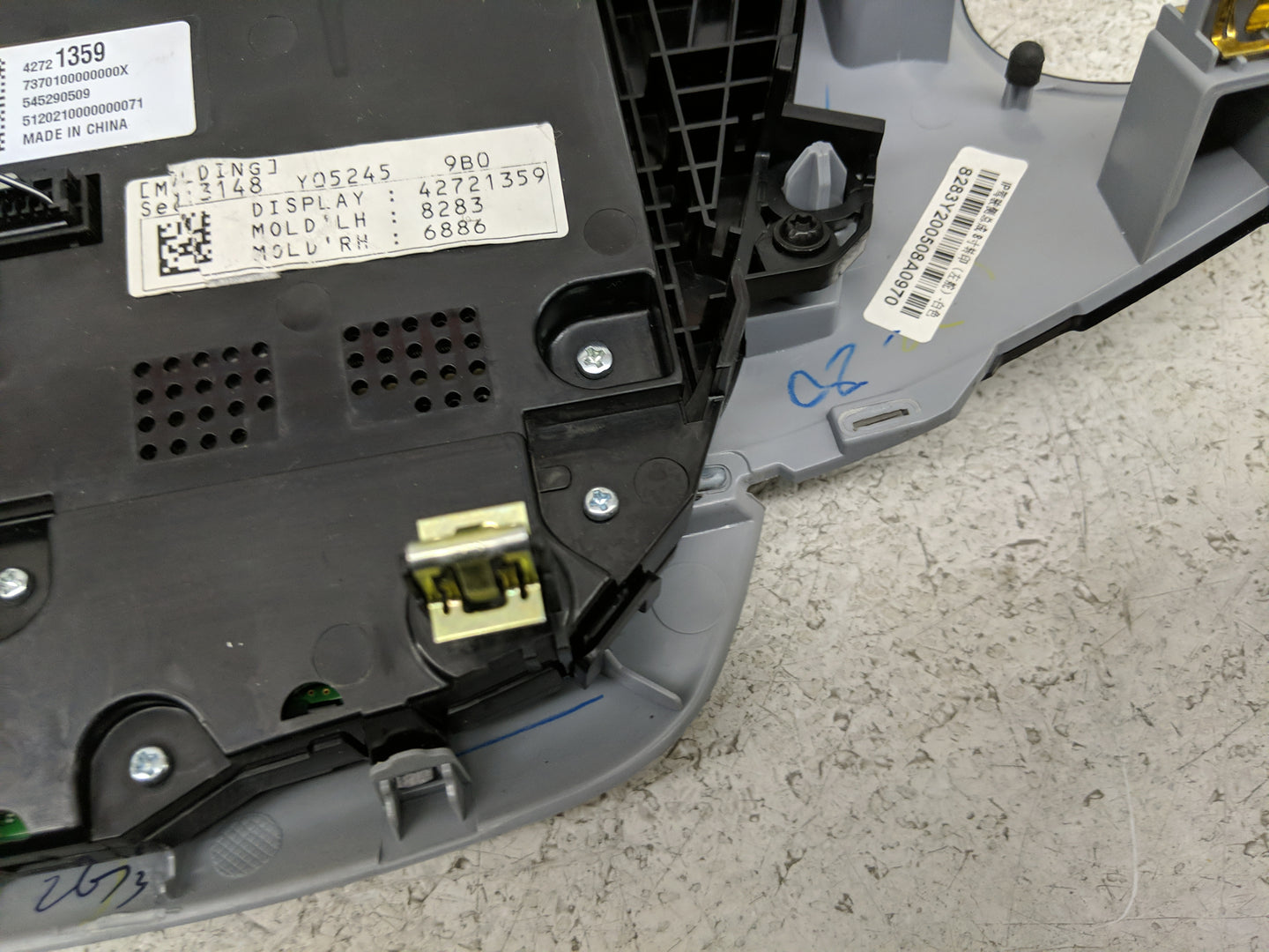 2021 Buick Encore Radio AM FM Cd Player Receiver Replacement P/N:42721359 Fits OEM Used Auto Parts - Oemusedautoparts1.com