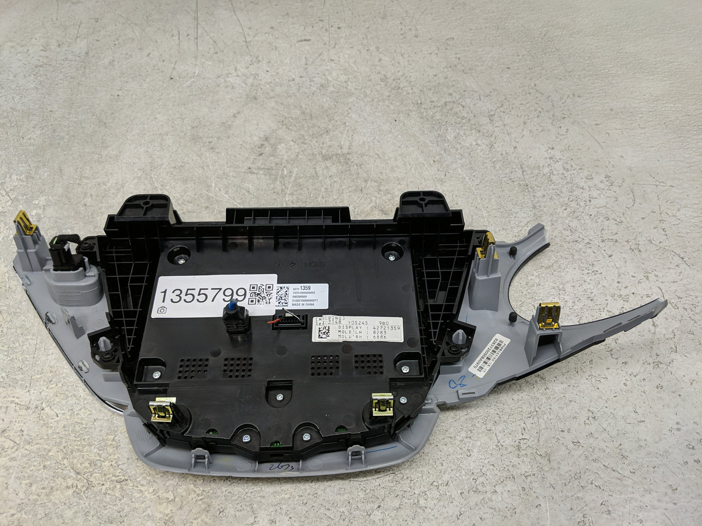 2021 Buick Encore Radio AM FM Cd Player Receiver Replacement P/N:42721359 Fits OEM Used Auto Parts - Oemusedautoparts1.com