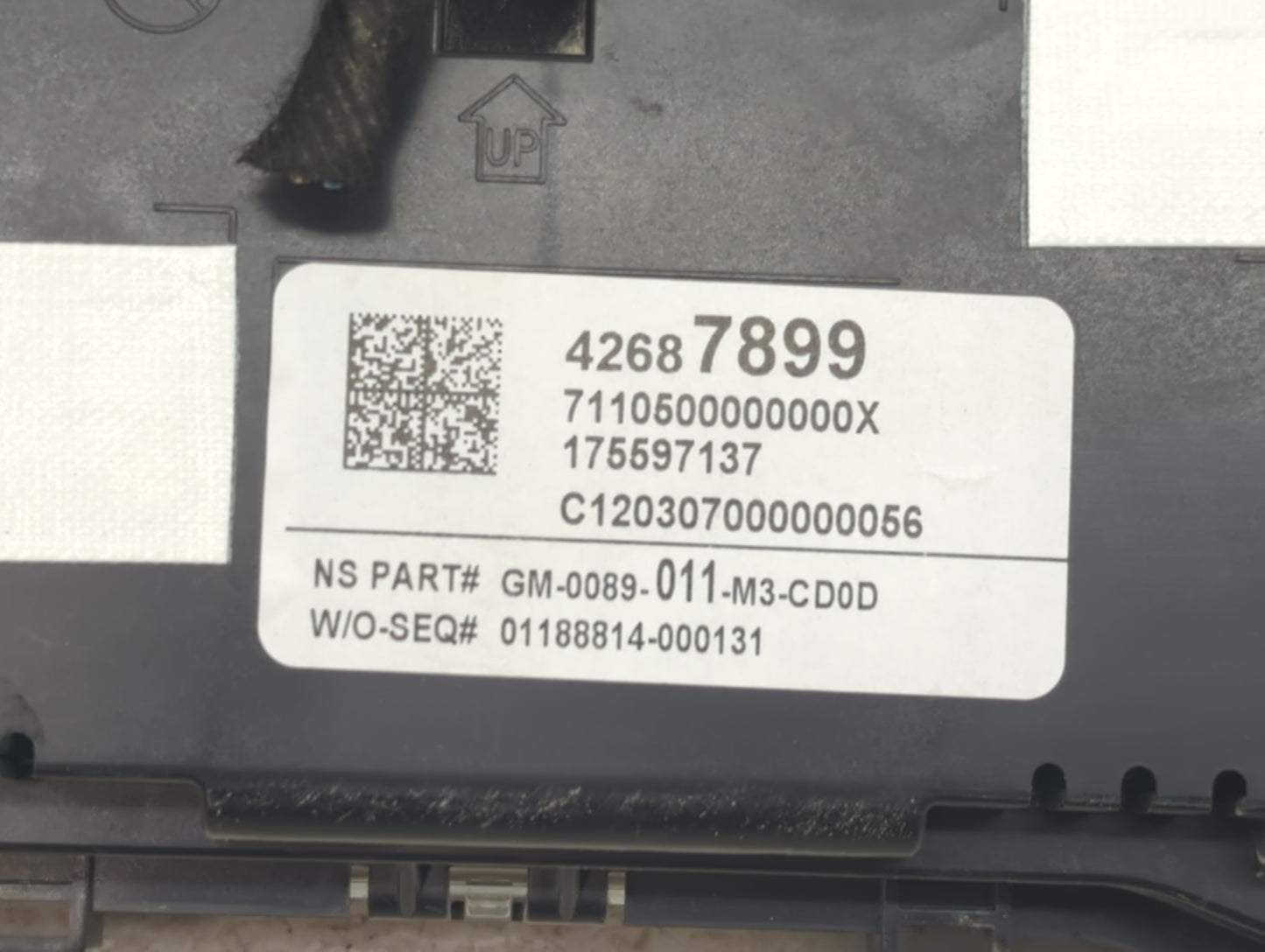 2019-2021 Buick Encore Instrument Cluster Speedometer Gauges P/N:175597137 42687899 Fits Fits 2019 2020 2021 OEM Used Auto P