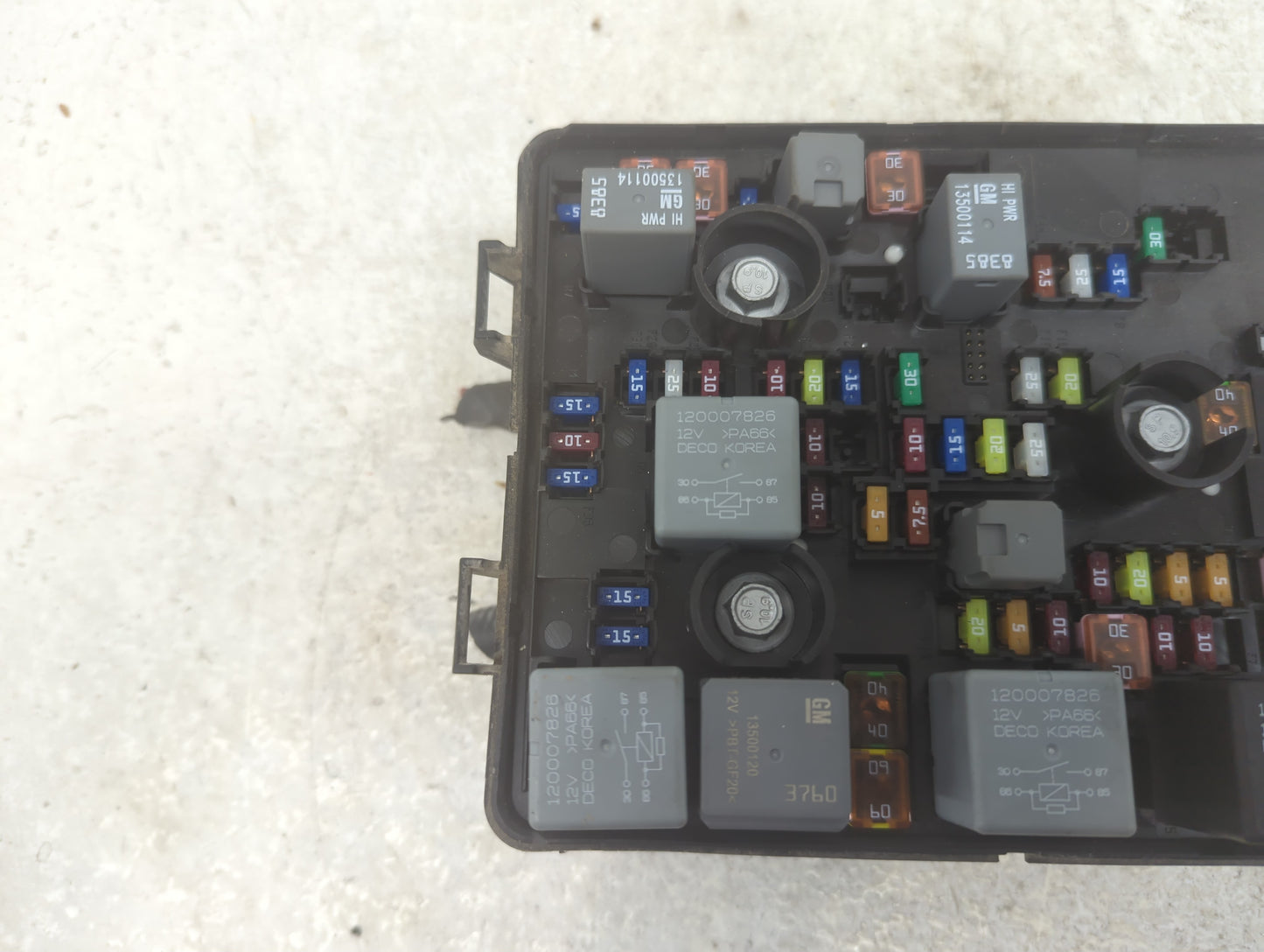 2021 Buick Encore Fusebox Fuse Box Panel Relay Module P/N:42750630 Fits Fits 2018 2019 2020 OEM Used Auto Parts - Oemusedaut