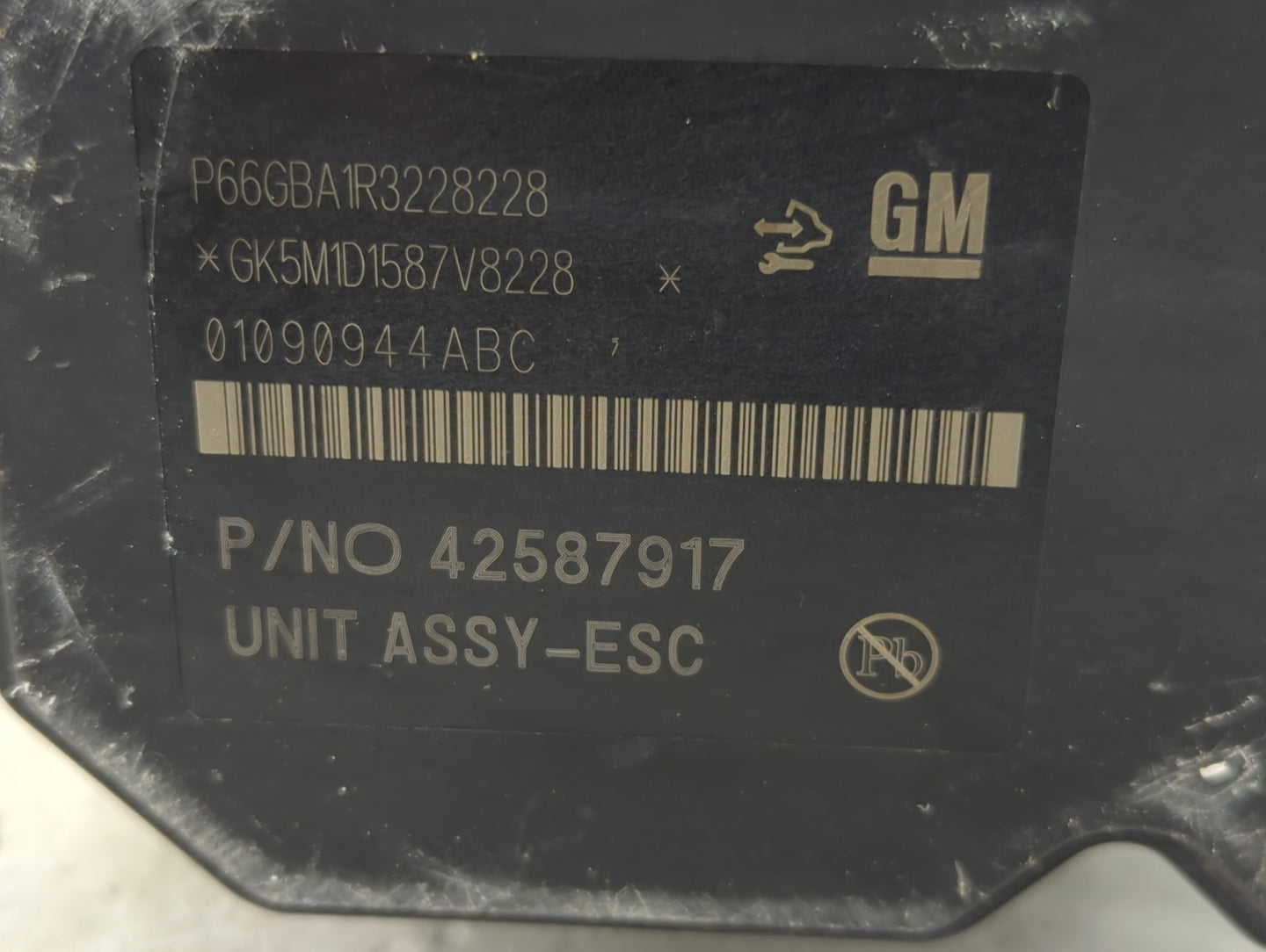 2017-2021 Buick Encore ABS Pump Control Module Replacement P/N:42587917 Fits Fits 2017 2018 2019 2020 2021 OEM Used Auto Par