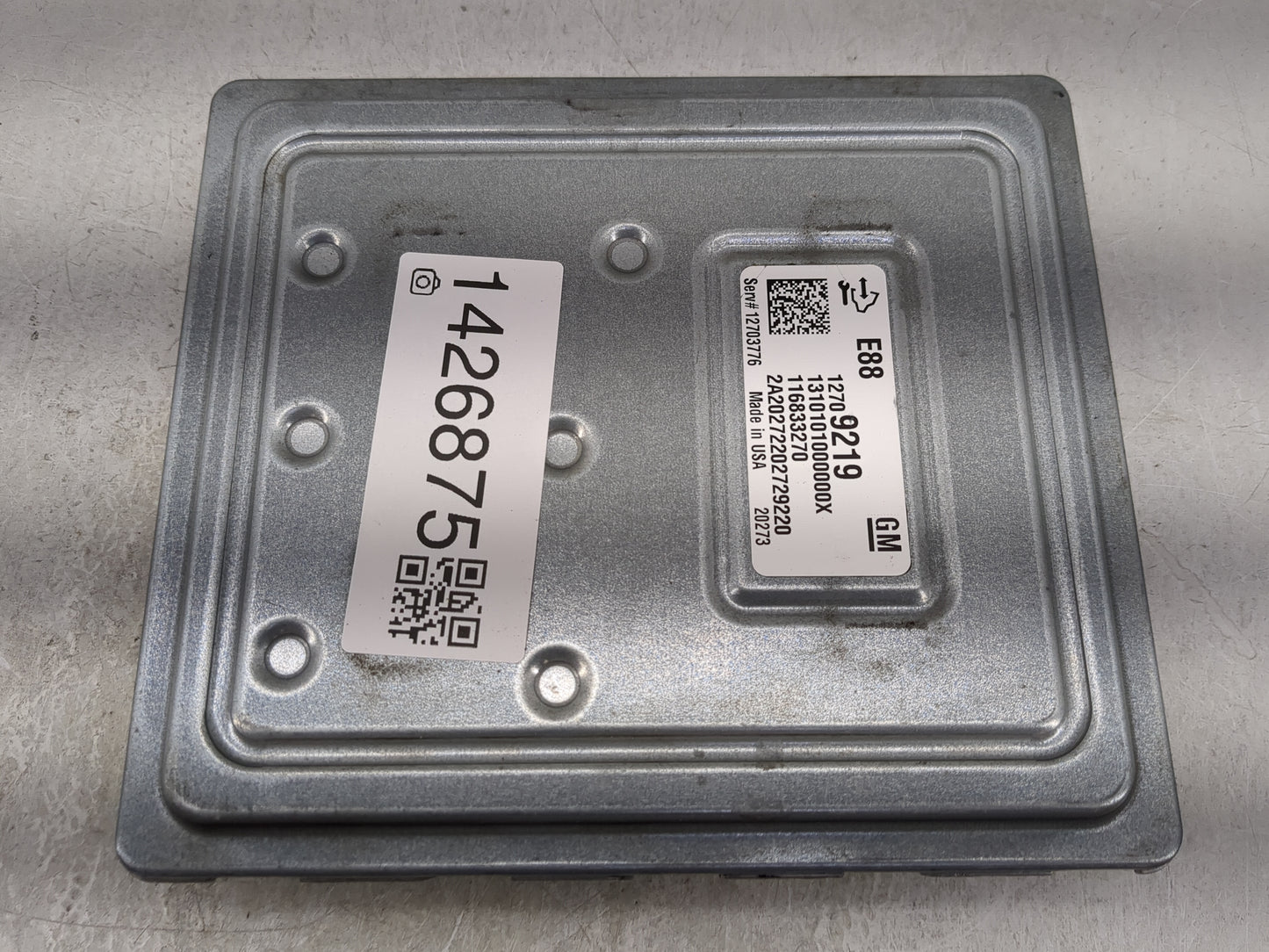 2020-2021 Buick Encore PCM Engine Control Computer ECU ECM PCU OEM P/N:12709219 12703776 Fits Fits 2020 2021 2022 OEM Used A