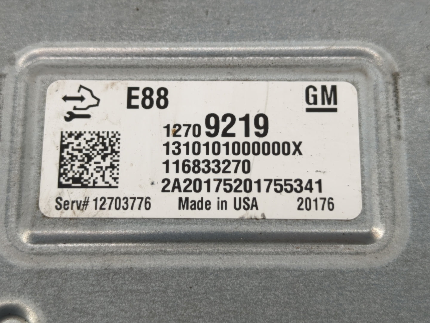2020-2021 Buick Encore PCM Engine Control Computer ECU ECM PCU OEM P/N:12703776 12709219 Fits Fits 2020 2021 2022 OEM Used A