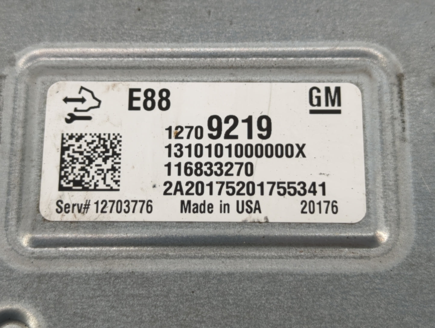 2020-2021 Buick Encore PCM Engine Control Computer ECU ECM PCU OEM P/N:12703776 12709219 Fits Fits 2020 2021 2022 OEM Used A