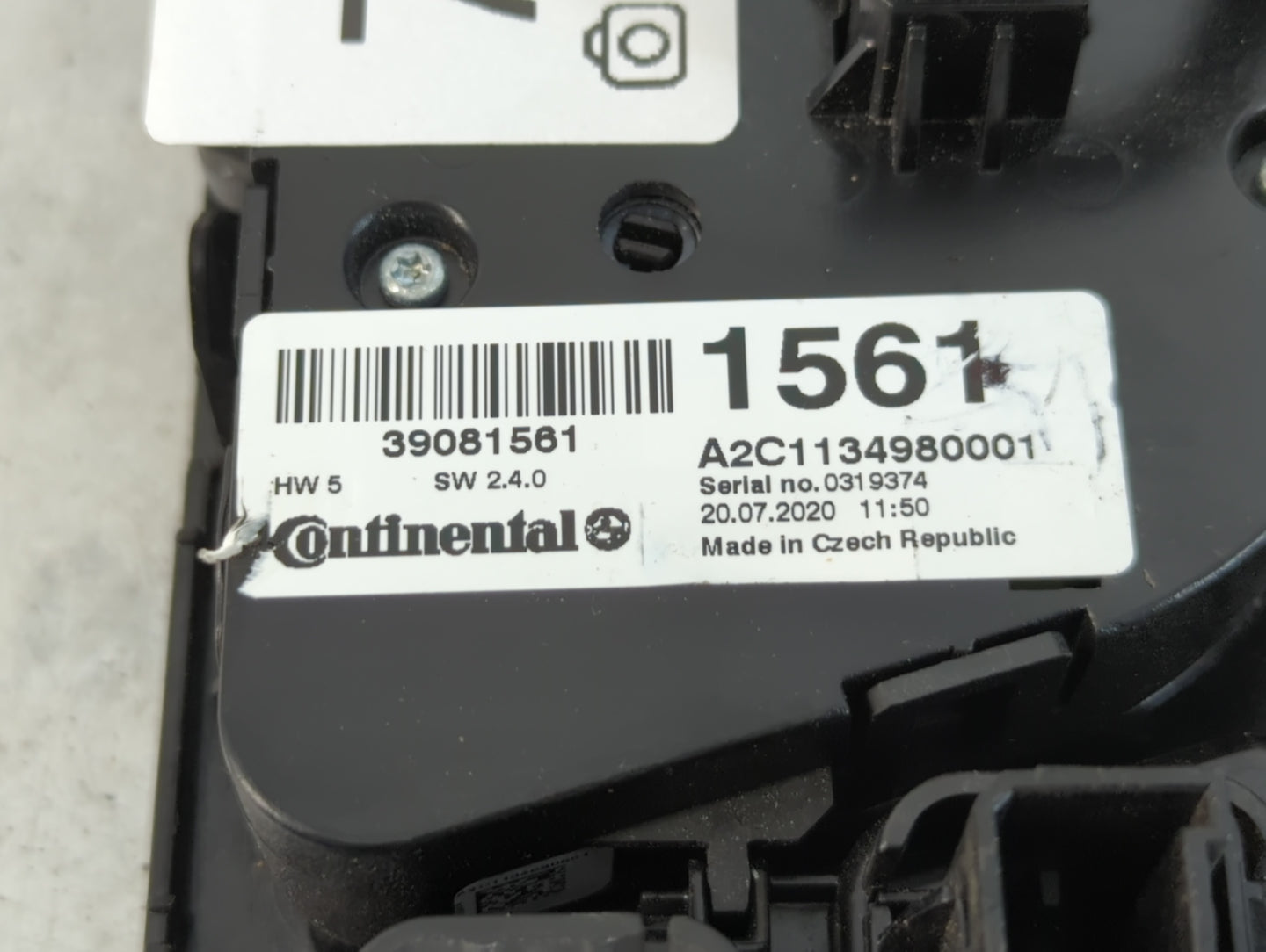 2017-2021 Buick Encore Climate Control Module Temperature AC/Heater Replacement P/N:A2C1134980001 Fits OEM Used Auto Parts -