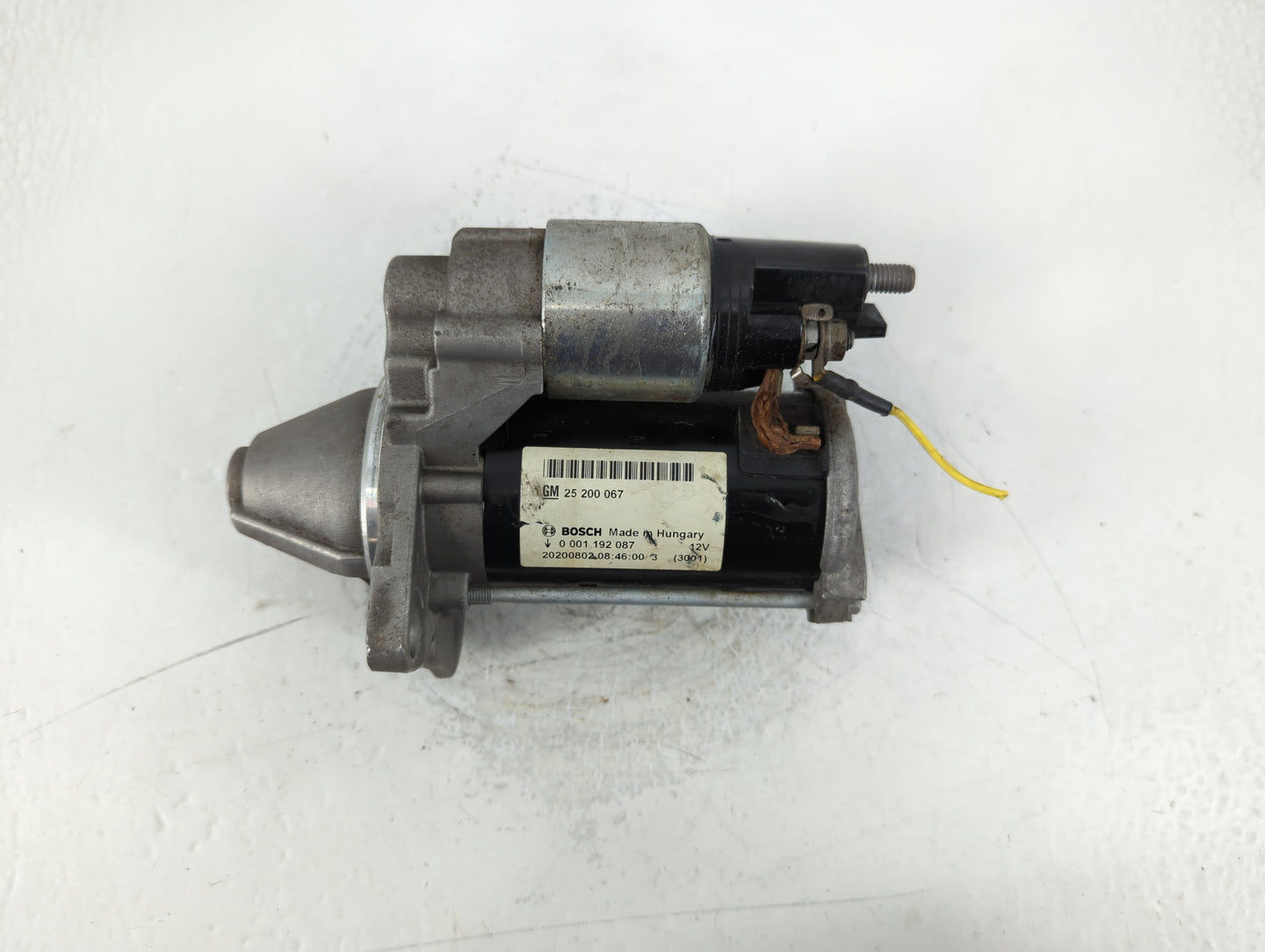2014-2021 Buick Encore Car Starter Motor Solenoid OEM P/N:0 001 192 087 25 200 067 Fits OEM Used Auto Parts - Oemusedautopar