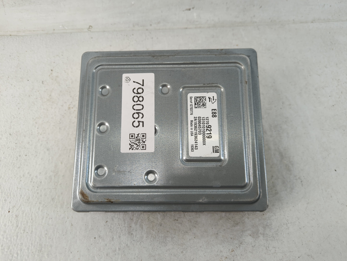 2020-2021 Buick Encore PCM Engine Control Computer ECU ECM PCU OEM P/N:12709219 Fits Fits 2020 2021 2022 OEM Used Auto Parts