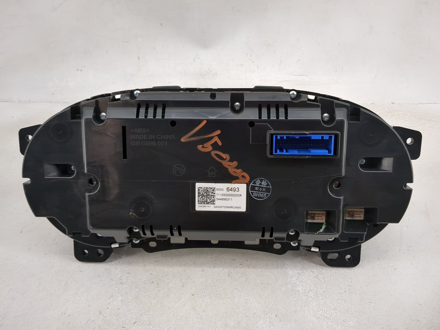 2021 Buick Encore Gx Instrument Cluster Speedometer Gauges P/N:GM0091101 GA222700N9RC4950, 544895311 Miles: Fits Fits 2022 O