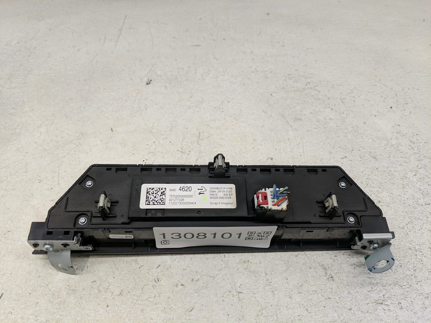 2021-2022 Buick Envision Climate Control Module Temperature AC/Heater Replacement P/N:84904620 Fits Fits 2021 2022 OEM Used 