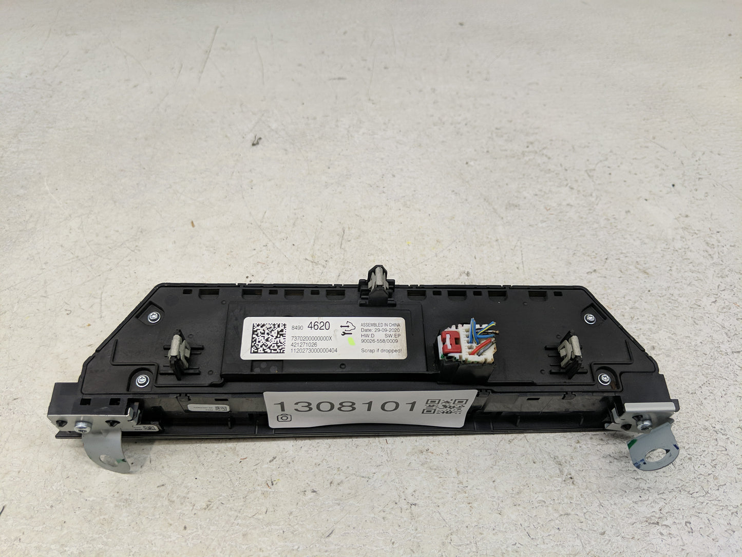 2021-2022 Buick Envision Climate Control Module Temperature AC/Heater Replacement P/N:84904620 Fits Fits 2021 2022 OEM Used 