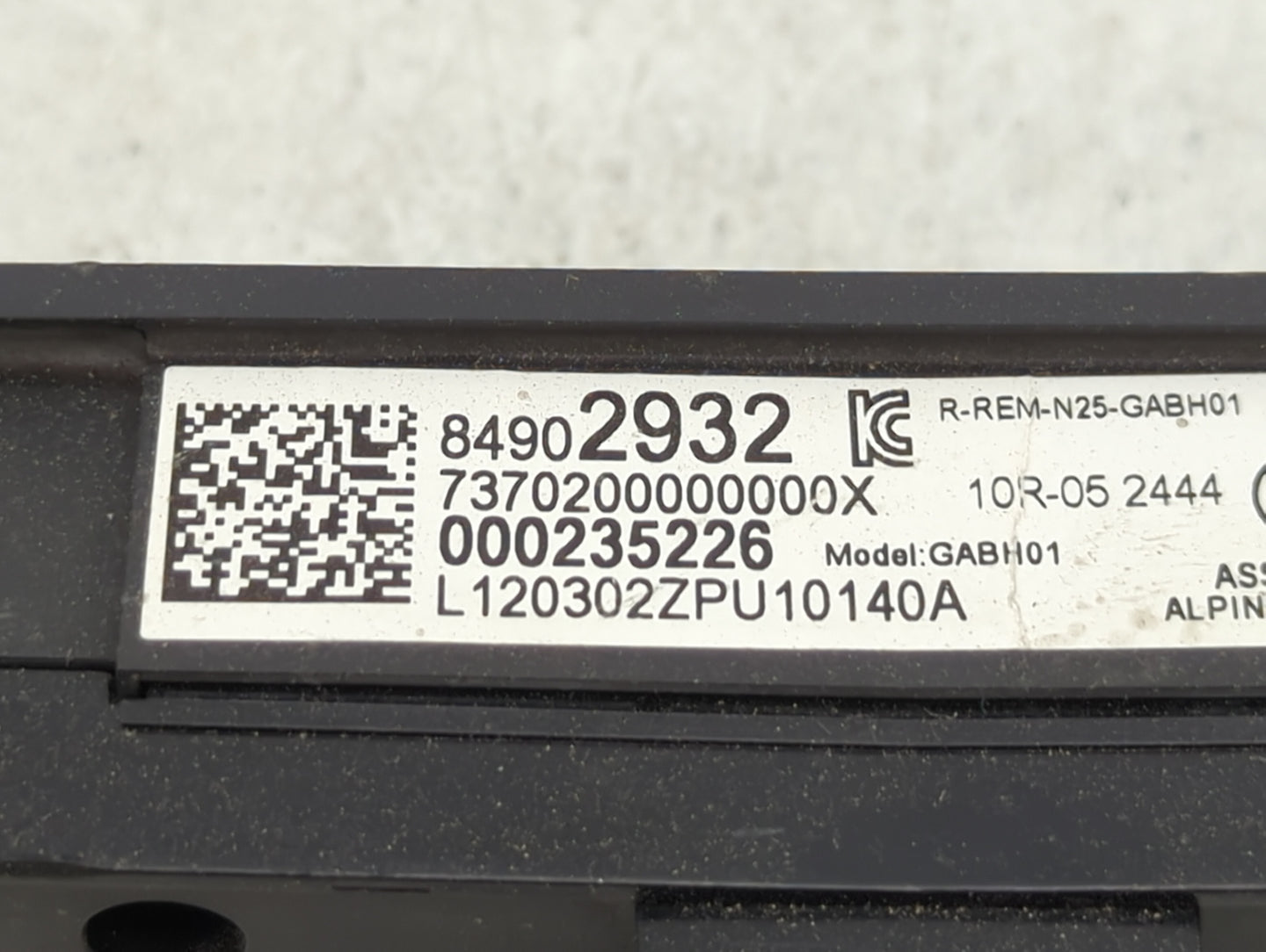 2021 Cadillac Ct4 Climate Control Module Temperature AC/Heater Replacement P/N:84902932 000235226, L120302ZPU10140A, GABH01 