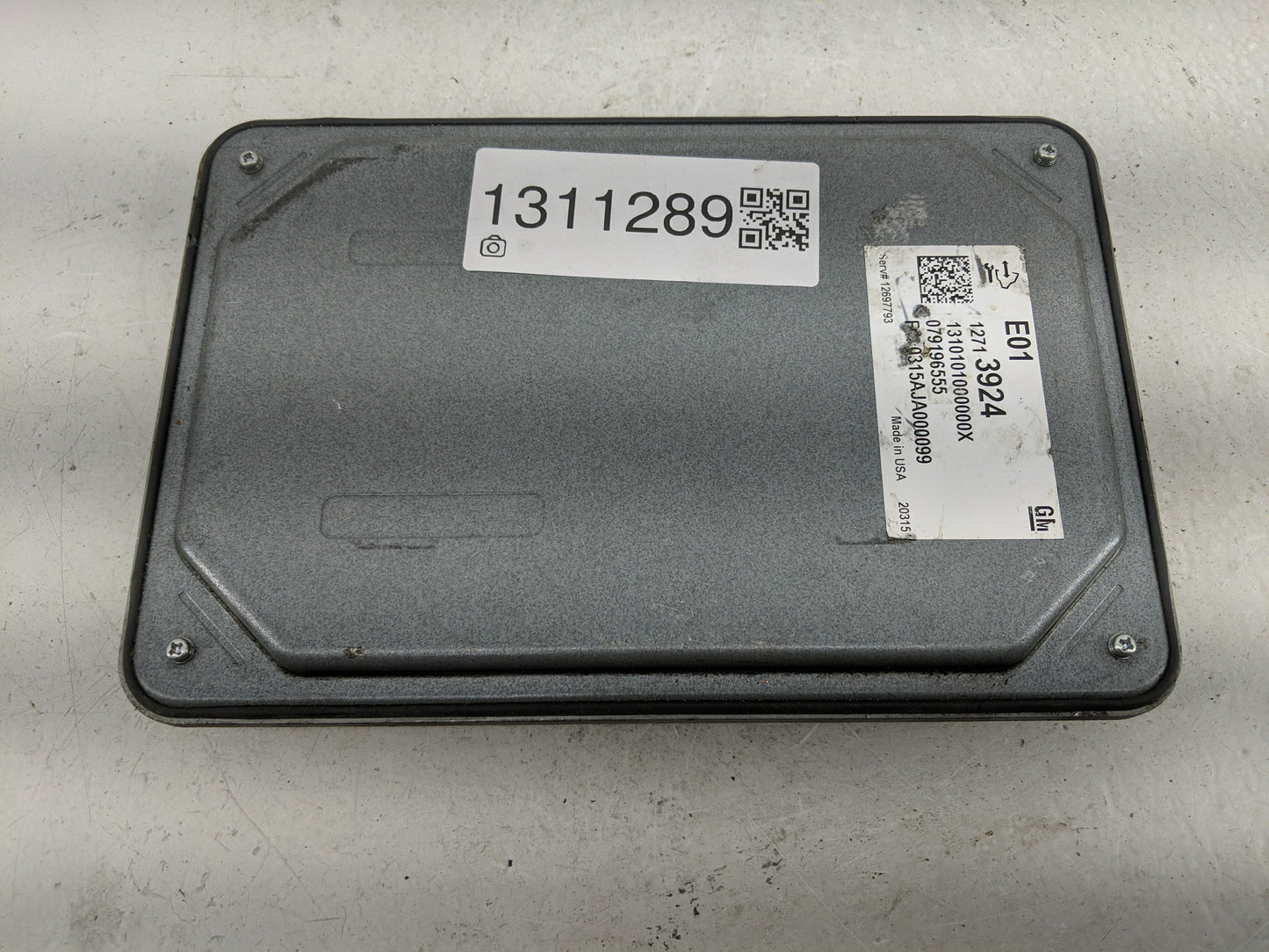 2020 Cadillac Xt4 PCM Engine Control Computer ECU ECM PCU OEM P/N:079196555 12713924 Fits Fits 2021 2022 OEM Used Auto Parts