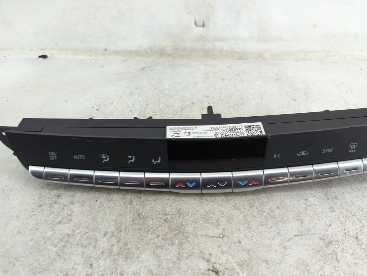 2019-2020 Cadillac Xt4 Climate Control Module Temperature AC/Heater Replacement P/N:84790849 544890379 Fits Fits 2019 2020 O
