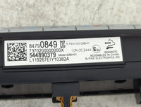 2019-2020 Cadillac Xt4 Climate Control Module Temperature AC/Heater Replacement P/N:84790849 544890379 Fits Fits 2019 2020 O