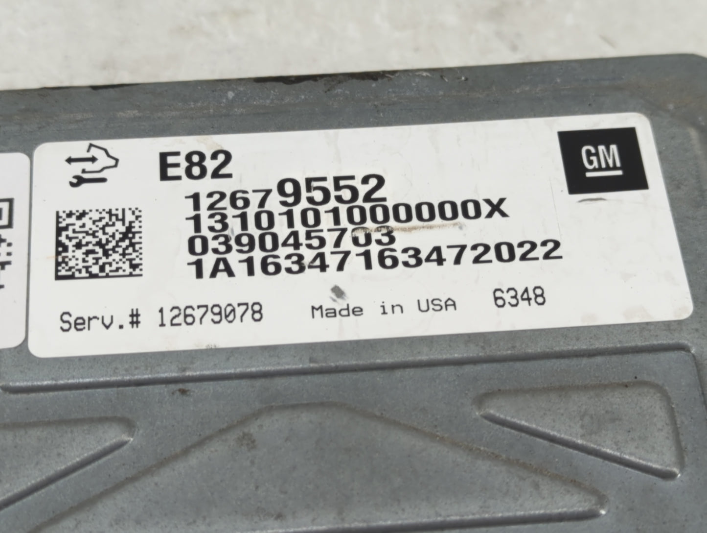 2020 Cadillac Xt5 PCM Engine Control Computer ECU ECM PCU OEM P/N:12679552 Fits Fits 2021 2022 OEM Used Auto Parts - Oemused