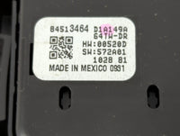 2019-2022 Chevrolet Blazer Master Power Window Switch Replacement Driver Side Left P/N:84513464 Fits OEM Used Auto Parts - O