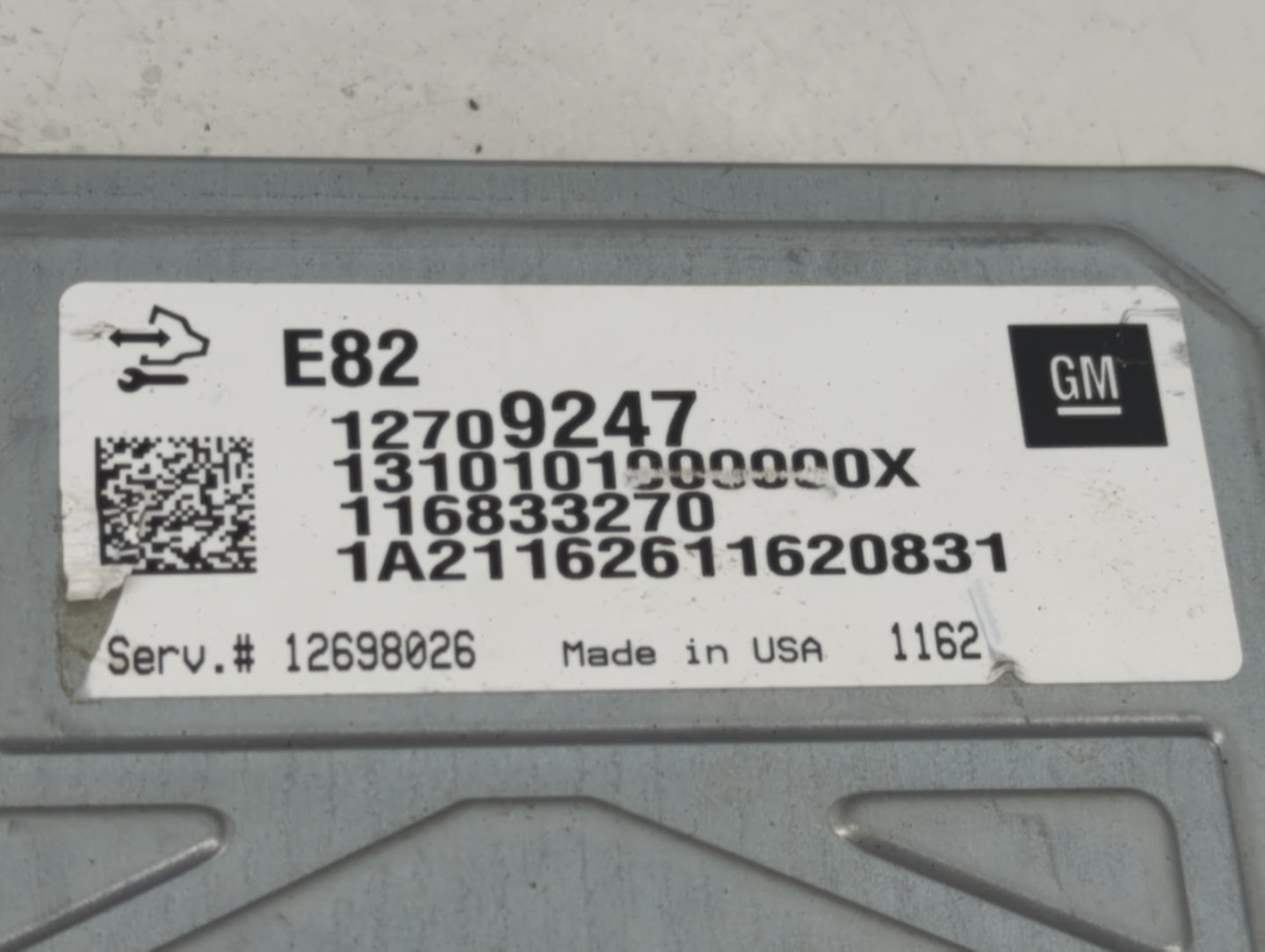 2019-2022 Chevrolet Blazer PCM Engine Control Computer ECU ECM PCU OEM P/N:12709247 Fits Fits 2016 2017 2018 2019 2020 2021 