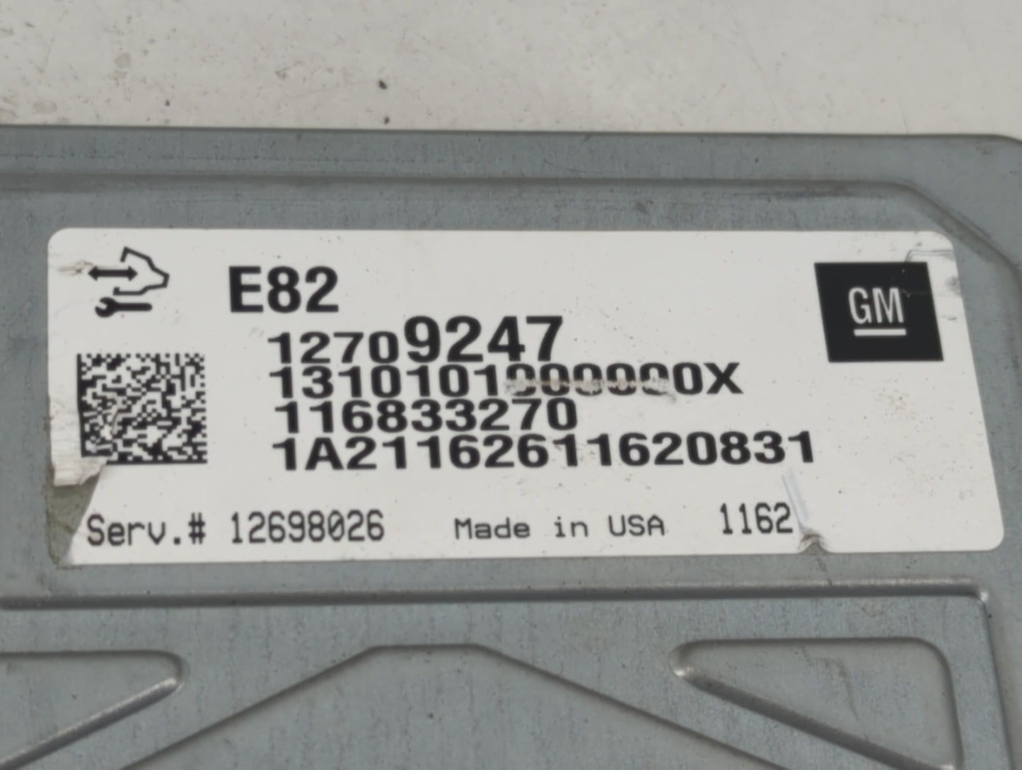 2019-2022 Chevrolet Blazer PCM Engine Control Computer ECU ECM PCU OEM P/N:12709247 Fits Fits 2016 2017 2018 2019 2020 2021 