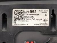 2020-2022 Chevrolet Blazer Radio AM FM Cd Player Receiver Replacement P/N:84735962 Fits Fits 2020 2021 2022 OEM Used Auto Pa