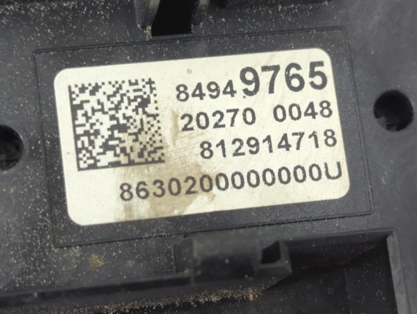 2020-2021 Chevrolet Blazer Fusebox Fuse Box Panel Relay Module P/N:84949765 13455283, 13361778, 13468934 Fits Fits 2020 2021
