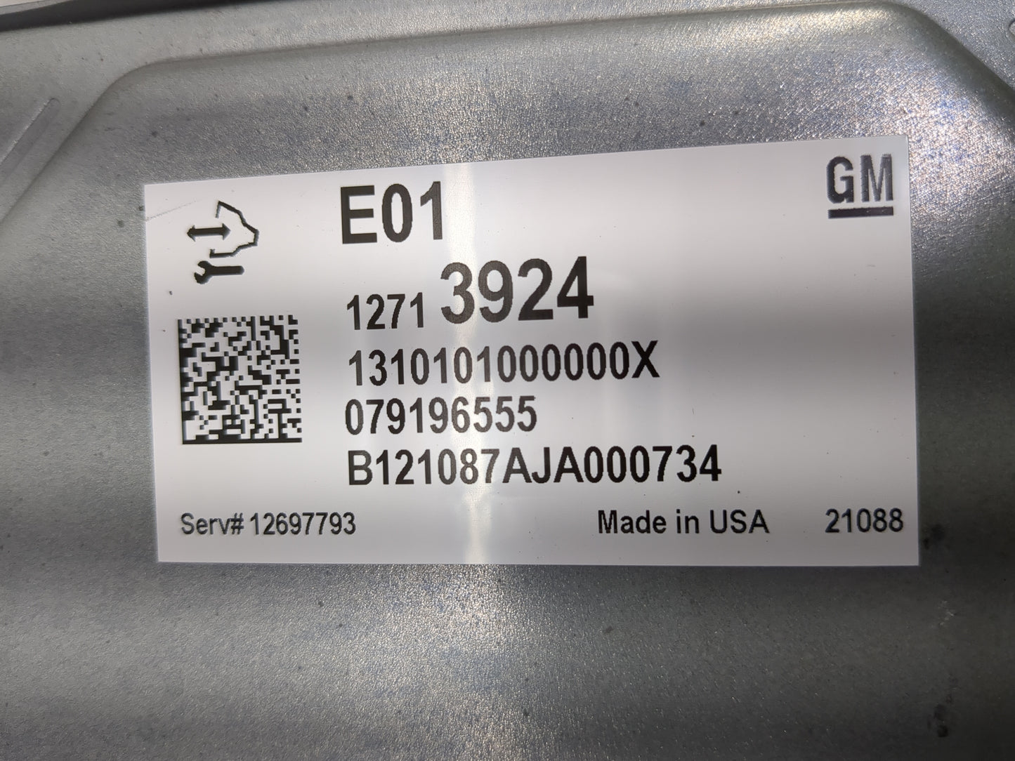 2020-2022 Chevrolet Blazer PCM Engine Control Computer ECU ECM PCU OEM P/N:12713924 Fits Fits 2020 2021 2022 OEM Used Auto P