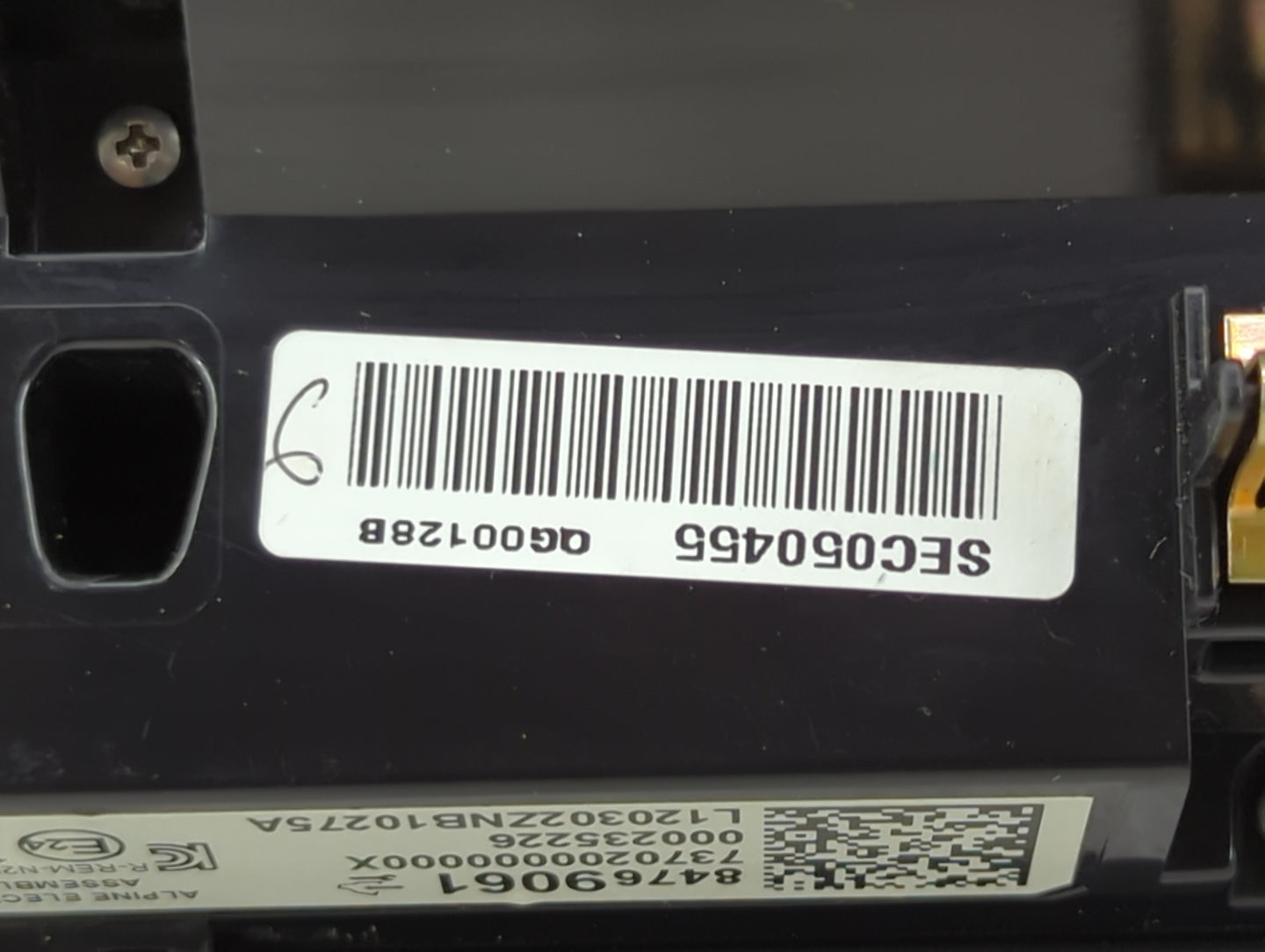 2019-2022 Chevrolet Blazer Climate Control Module Temperature AC/Heater Replacement P/N:84769061 7370200000X Fits OEM Used A
