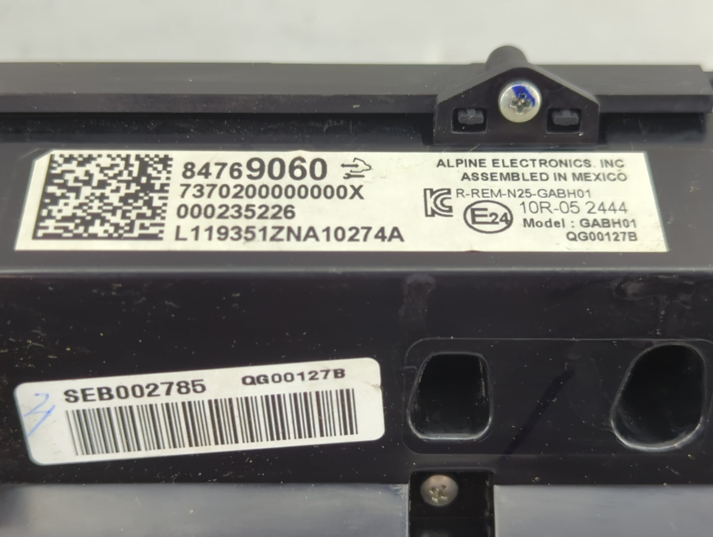 2019-2022 Chevrolet Blazer Climate Control Module Temperature AC/Heater Replacement P/N:84769060 GABH01 Fits OEM Used Auto P