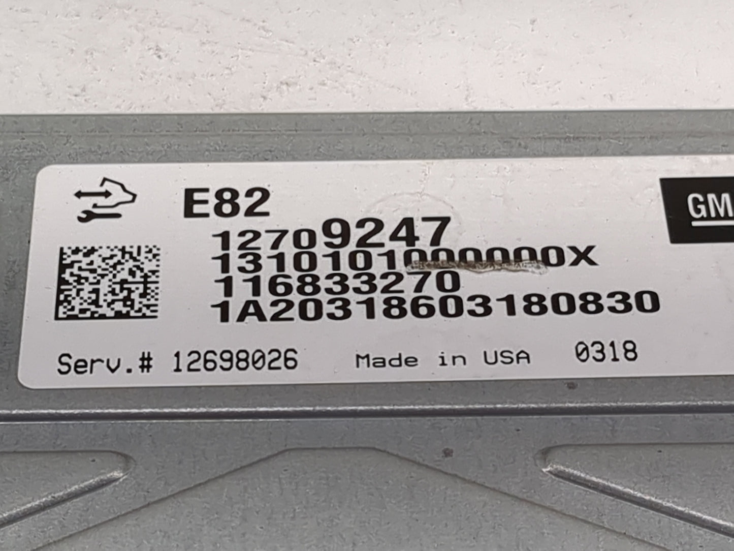 2019-2022 Chevrolet Blazer PCM Engine Control Computer ECU ECM PCU OEM P/N:12709247 12698026 Fits OEM Used Auto Parts - Oemu