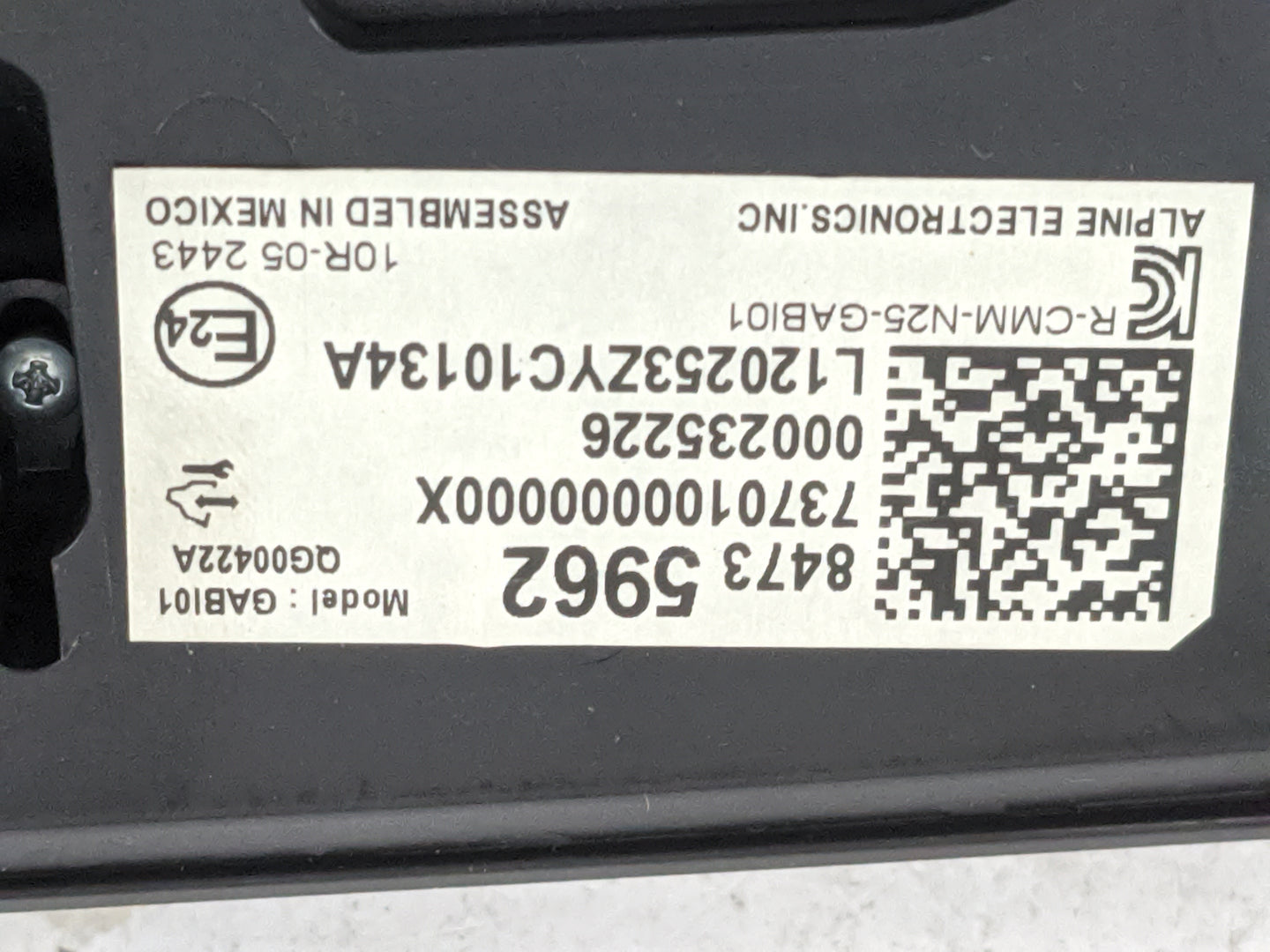 2021 Chevrolet Blazer Radio Control Panel - Oemusedautoparts1.com