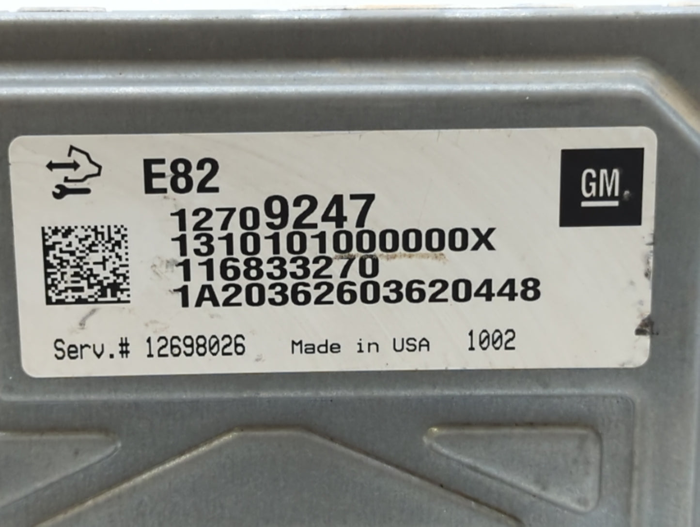 2019-2022 Chevrolet Blazer PCM Engine Control Computer ECU ECM PCU OEM P/N:12709247 Fits Fits 2016 2017 2018 2019 2020 2021 