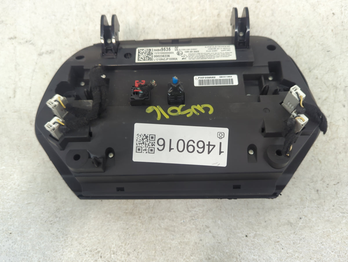 2021-2021 Chevrolet Camaro Information Radio Display Screen 1469016 - Oemusedautoparts1.com