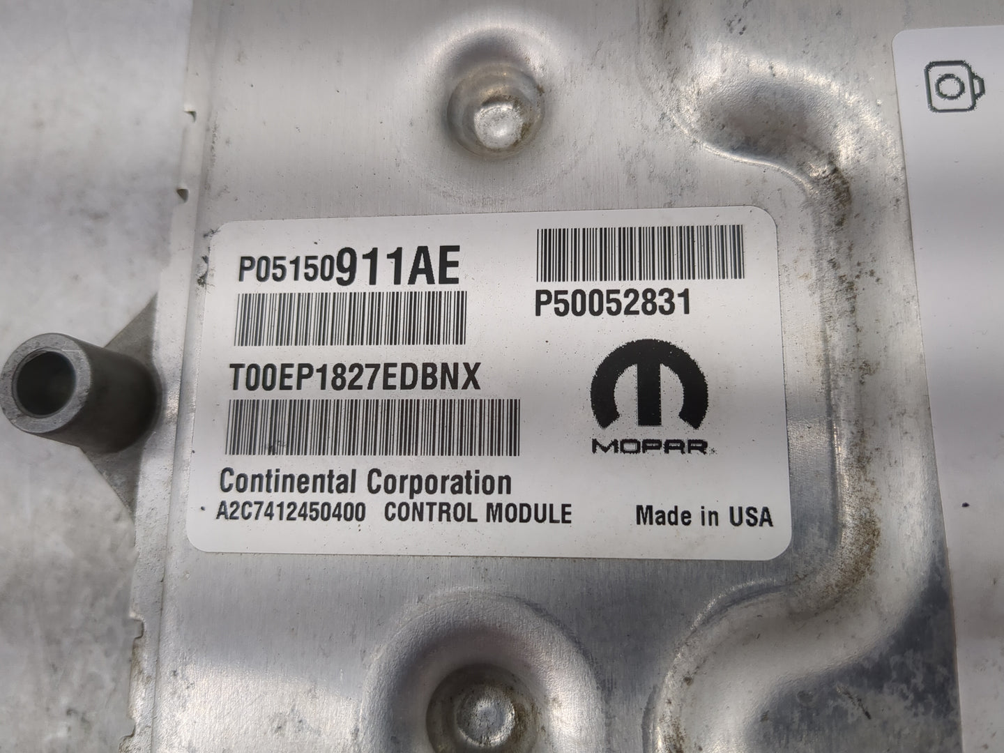 2017-2022 Chevrolet Colorado PCM Engine Control Computer ECU ECM PCU OEM P/N:P05150911AE Fits OEM Used Auto Parts - Oemuseda