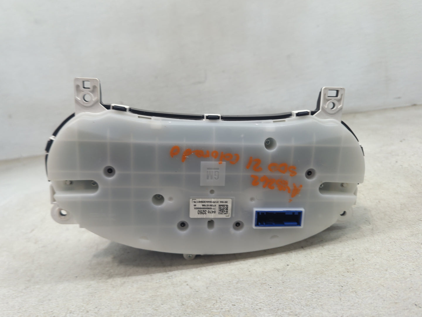 2020-2022 Chevrolet Colorado Instrument Cluster Speedometer Gauges P/N:84703260 712610798 Miles:21K Fits Fits 2020 2021 2022