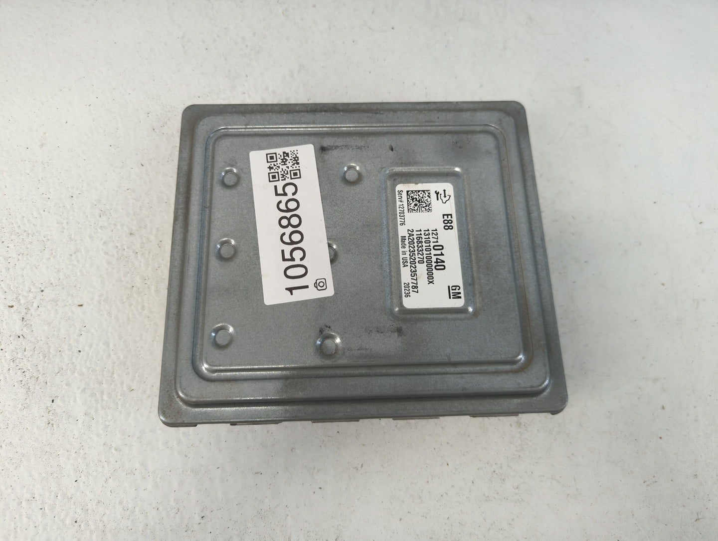 2020-2022 Chevrolet Equinox PCM Engine Control Computer ECU ECM PCU OEM P/N:12710140 Fits Fits 2020 2021 2022 OEM Used Auto 