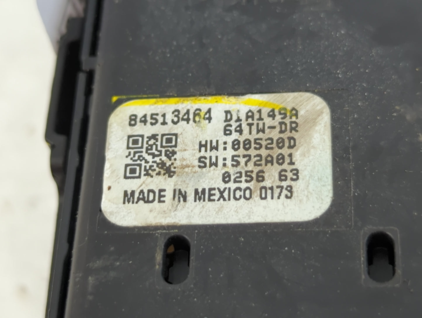 2018-2022 Chevrolet Equinox Master Power Window Switch Replacement Driver Side Left P/N:84513464 Fits OEM Used Auto Parts - 