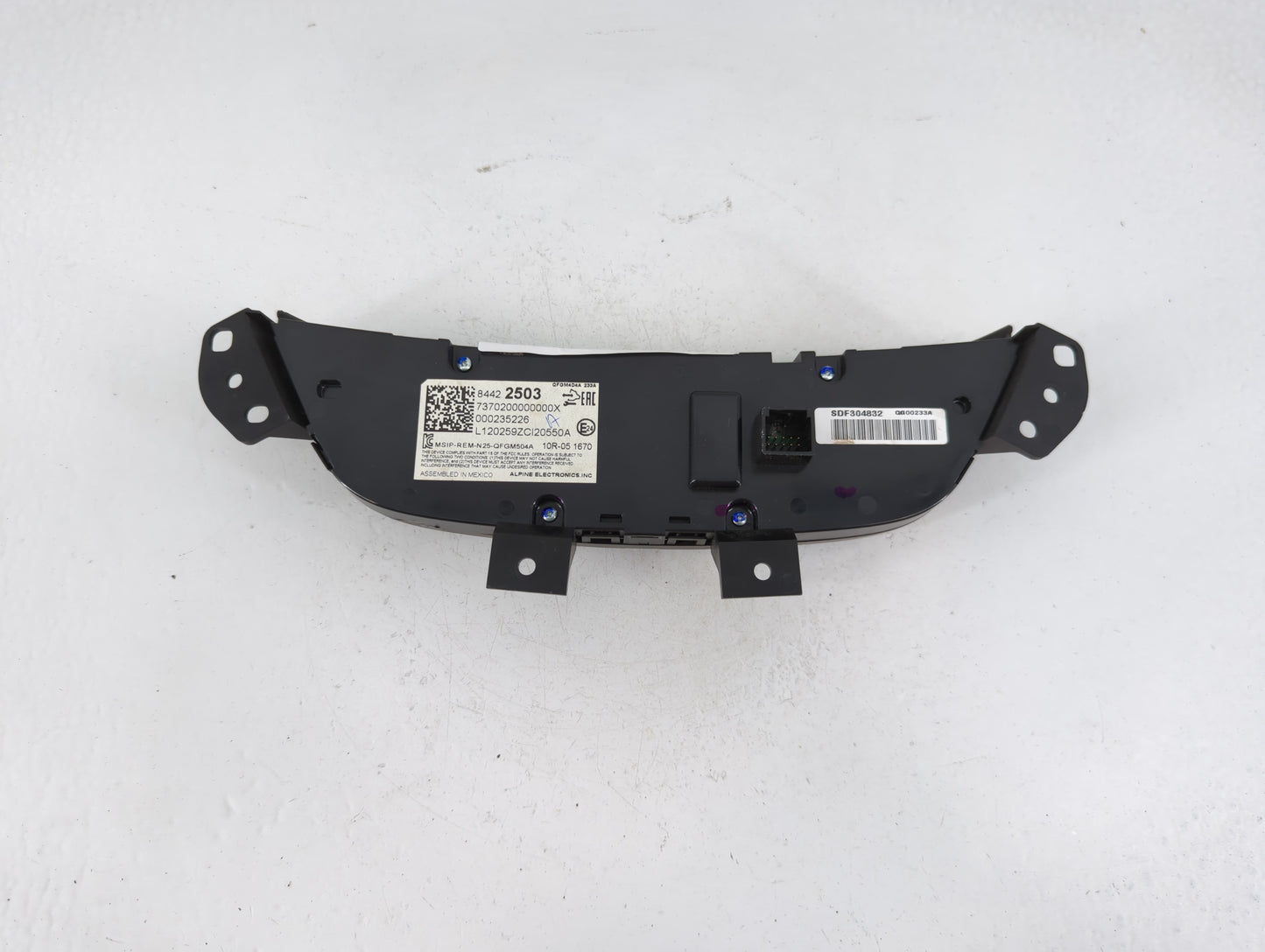 2019-2021 Chevrolet Equinox Climate Control Module Temperature AC/Heater Replacement P/N:84422503 Fits Fits 2019 2020 2021 O