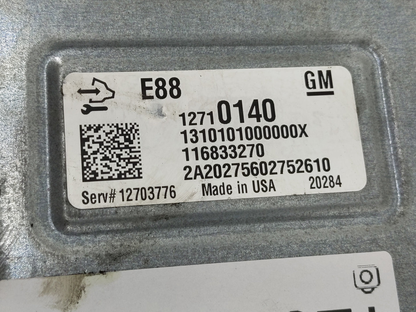 2020-2022 Chevrolet Equinox PCM Engine Control Computer ECU ECM PCU OEM P/N:12710155 12727139 Fits Fits 2020 2021 2022 OEM U