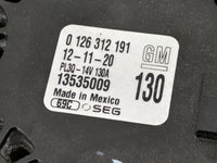 2018-2022 Chevrolet Equinox Alternator Replacement Generator Charging Assembly Engine OEM P/N:0 126 312 191 PL3Q-14V 130A Fi