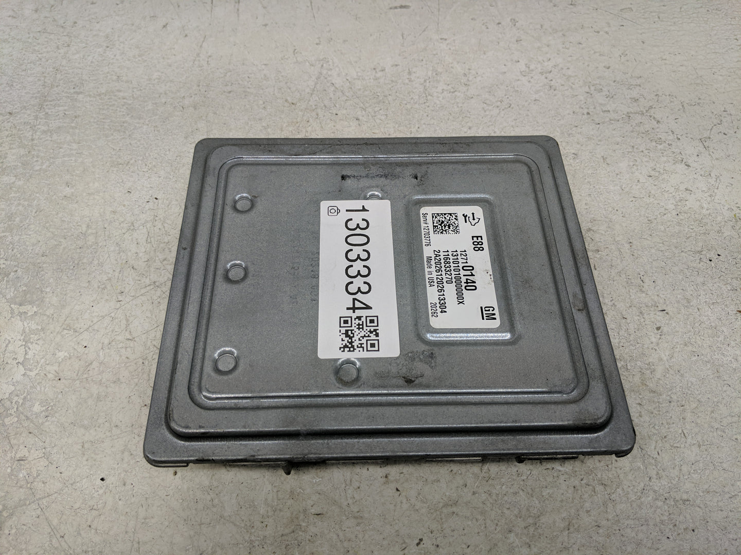 2020-2022 Chevrolet Equinox PCM Engine Control Computer ECU ECM PCU OEM P/N:116833270 12710140 Fits Fits 2020 2021 2022 OEM 