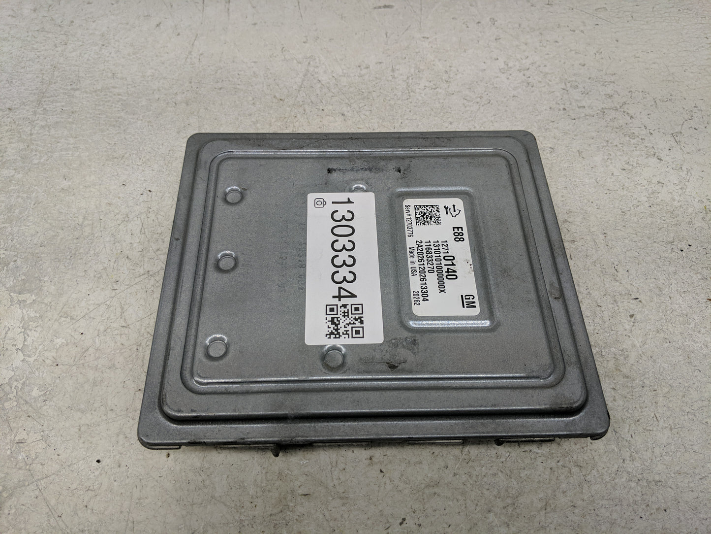 2020-2022 Chevrolet Equinox PCM Engine Control Computer ECU ECM PCU OEM P/N:116833270 12710140 Fits Fits 2020 2021 2022 OEM 