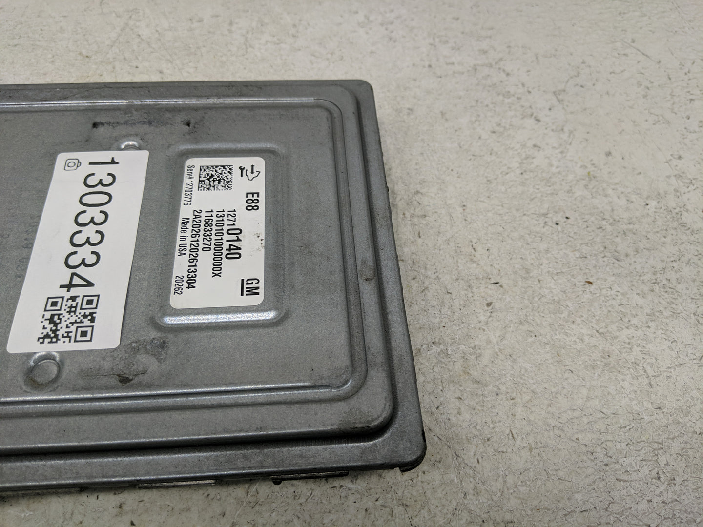 2020-2022 Chevrolet Equinox PCM Engine Control Computer ECU ECM PCU OEM P/N:116833270 12710140 Fits Fits 2020 2021 2022 OEM 