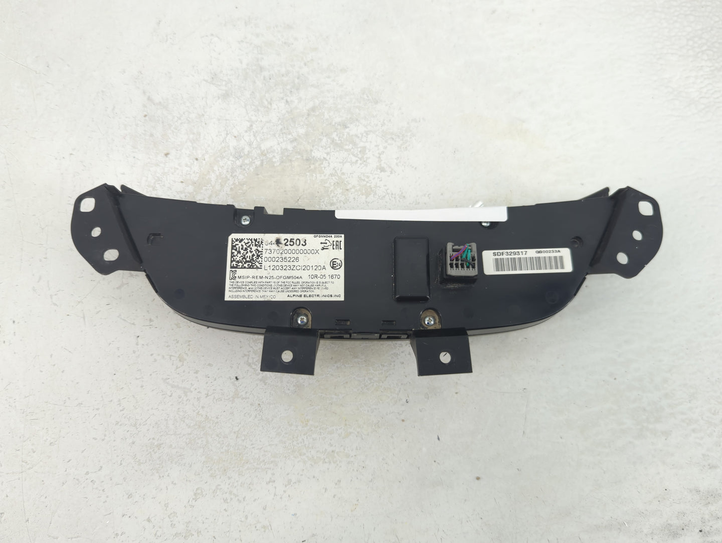 2019-2021 Chevrolet Equinox Climate Control Module Temperature AC/Heater Replacement P/N:84422503 Fits Fits 2019 2020 2021 O