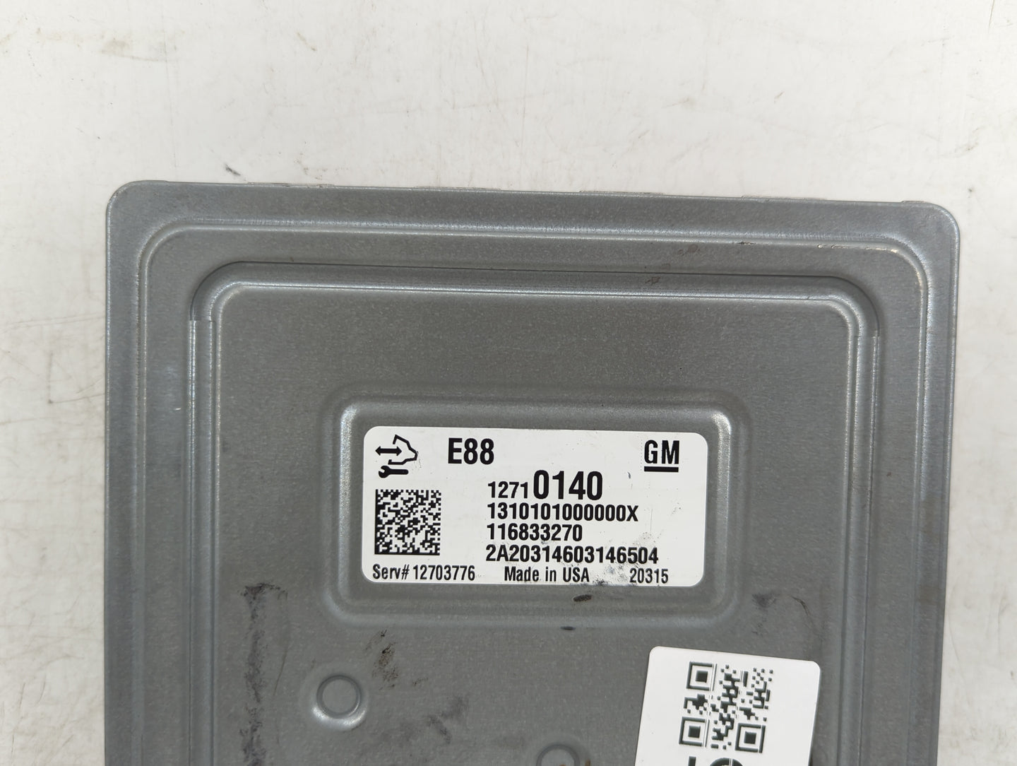 2020-2022 Chevrolet Equinox PCM Engine Control Computer ECU ECM PCU OEM P/N:116833270 12710140 Fits Fits 2020 2021 2022 OEM 