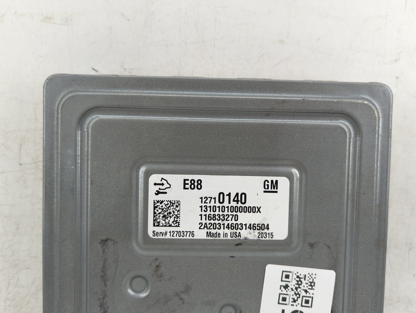 2020-2022 Chevrolet Equinox PCM Engine Control Computer ECU ECM PCU OEM P/N:116833270 12710140 Fits Fits 2020 2021 2022 OEM 