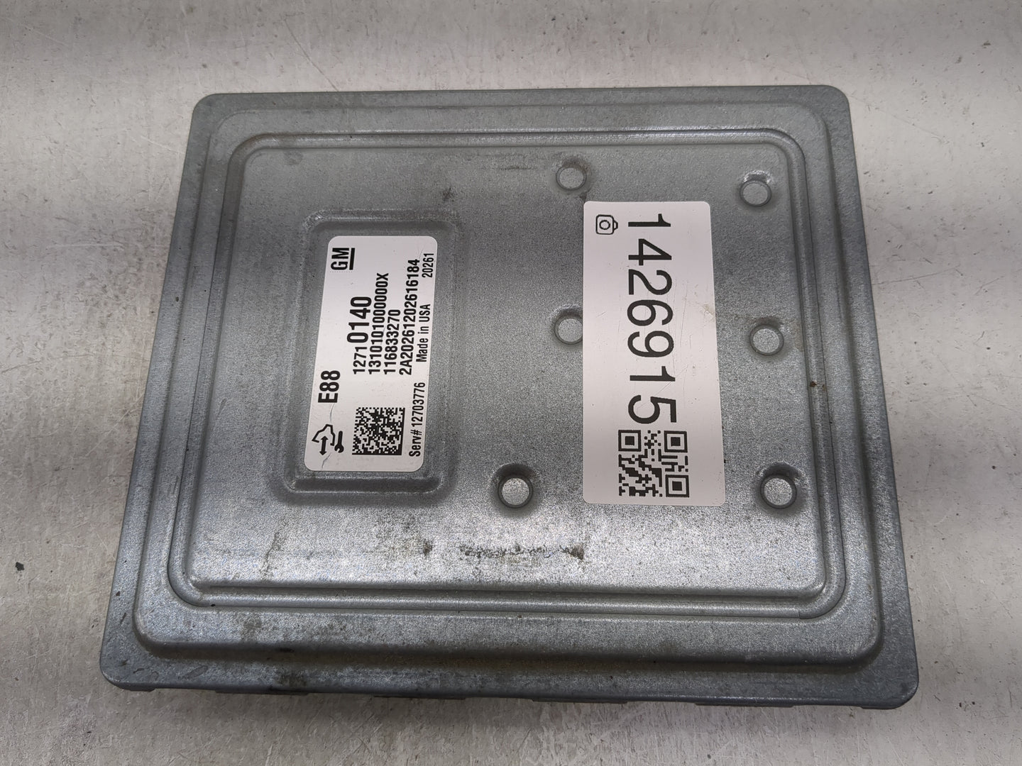 2020-2022 Chevrolet Equinox PCM Engine Control Computer ECU ECM PCU OEM P/N:12710140 12703776, 116833270 Fits Fits 2020 2021