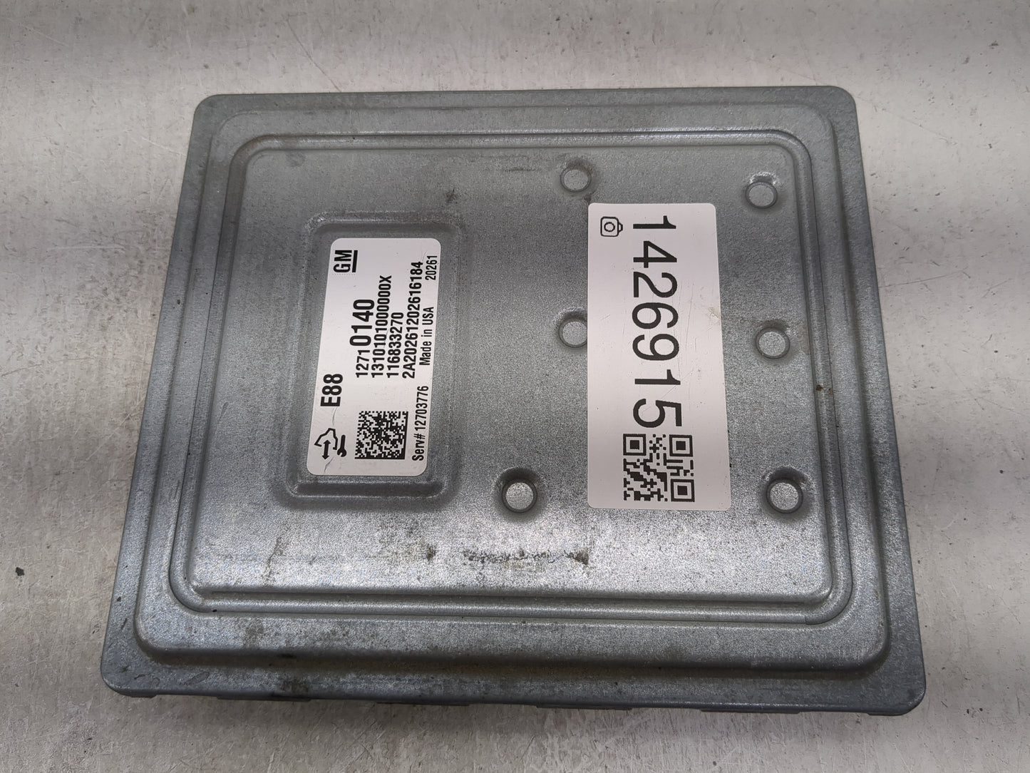 2020-2022 Chevrolet Equinox PCM Engine Control Computer ECU ECM PCU OEM P/N:12710140 12703776, 116833270 Fits Fits 2020 2021