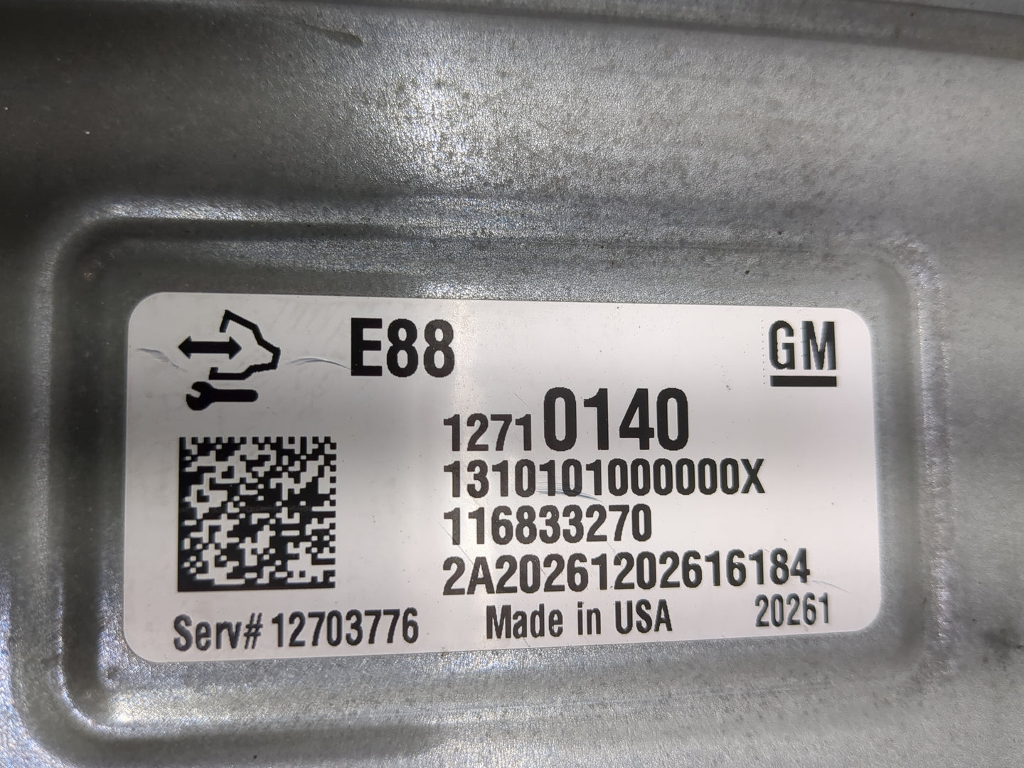 2020-2022 Chevrolet Equinox PCM Engine Control Computer ECU ECM PCU OEM P/N:12710140 12703776, 116833270 Fits Fits 2020 2021