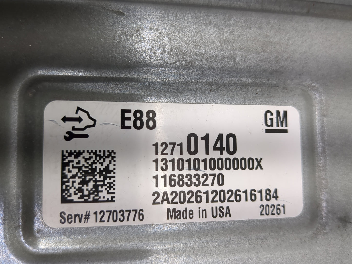 2020-2022 Chevrolet Equinox PCM Engine Control Computer ECU ECM PCU OEM P/N:12710140 12703776, 116833270 Fits Fits 2020 2021