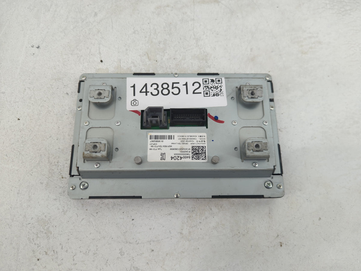2020-2022 Chevrolet Equinox Information Radio Display Screen - Oemusedautoparts1.com
