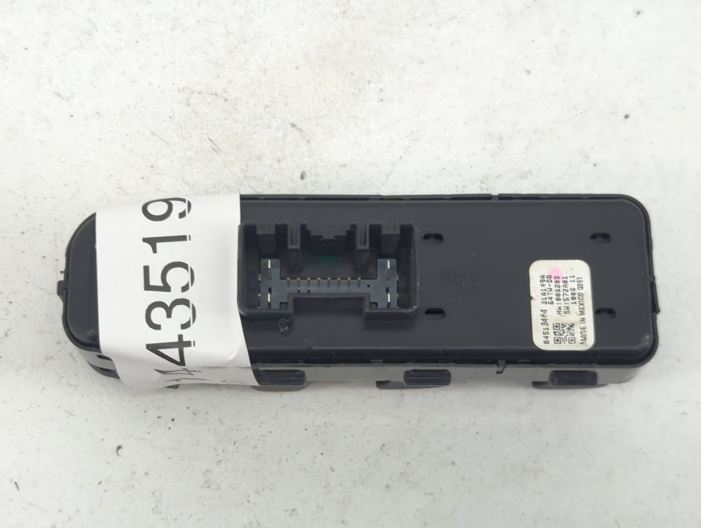 2018-2022 Chevrolet Equinox Master Power Window Switch Replacement Driver Side Left P/N:84513464 Fits OEM Used Auto Parts - 